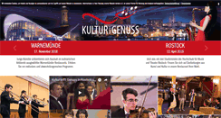 Desktop Screenshot of kultur-trifft-genuss.de